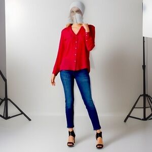 7 For All Mankind Roxanne Crop Jeans